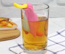 鴨嘴獸硅膠茶葉茶濾，創(chuàng)意泡茶神器_硅膠用品